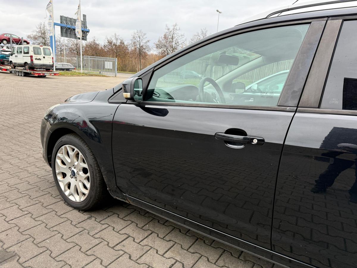 Ford Focus 2 DA3 original Tür vorn links Panther Schwarz Rohbau BJ09